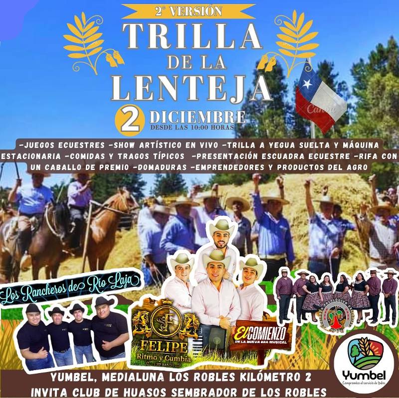 2ª Trilla de la Lenteja en Yumbel 1 2ª Trilla de la Lenteja en Yumbel
