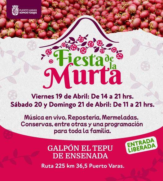 Fiesta de la Murta Puerto Varas 2024