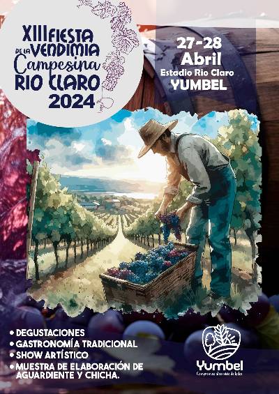Vendimia Campesina Río Claro 2024