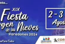 Fiesta de la Virgen de las Nieves 2024 en Paredones