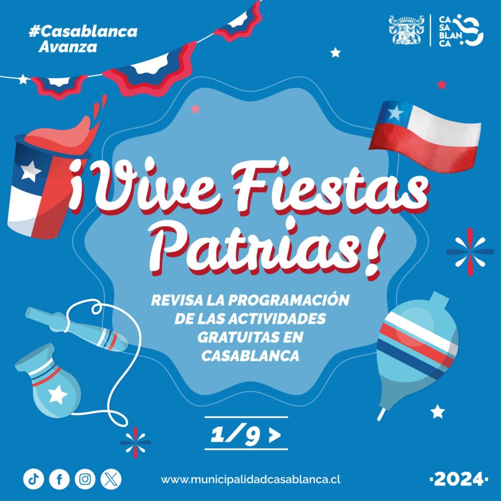 Fiestas Patrias 2024 en Casablanca