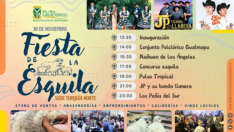 Fiesta de la Esquila 2024 en Turquía Norte