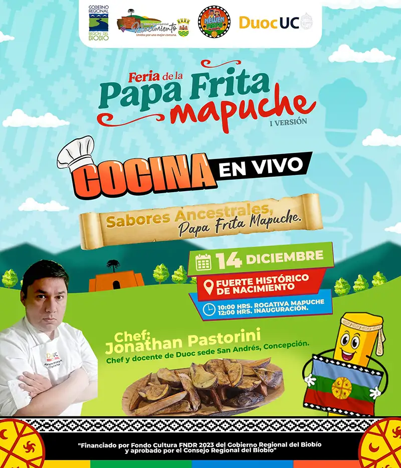 Feria de la Papa Frita Mapuche 2024