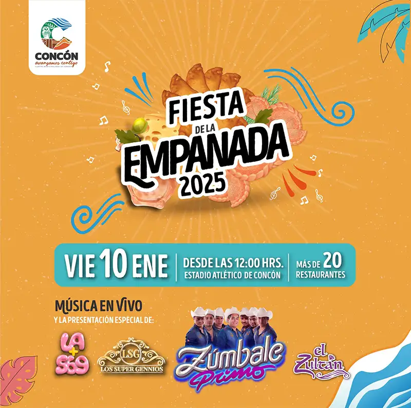 Fiesta de la Empanada 2025 en Concón 1 Fiesta de la Empanada 2025 en Concón