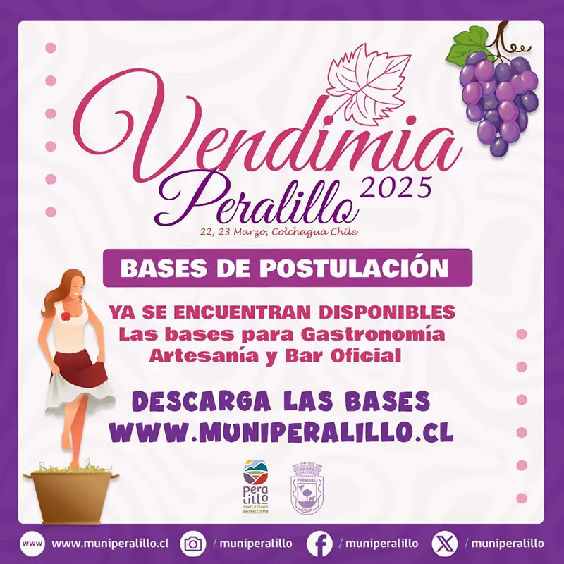 Vendimia Peralillo 2025