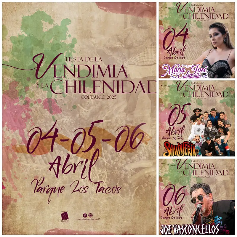 Fiesta de la Vendimia y la Chilenidad 2025 en Coltauco 1 Fiesta de la Vendimia y la Chilenidad 2025 coltauco