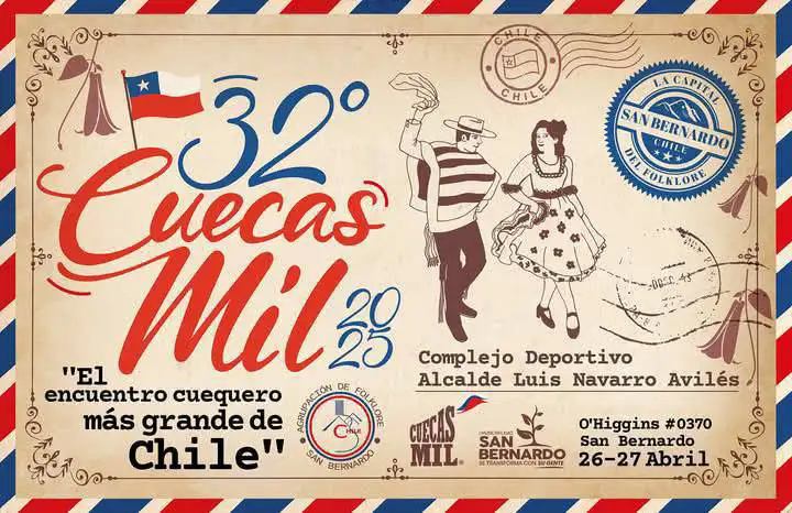 Cuecas Mil 2025: El encuentro cuequero más grande de Chile 1 cuecas mil 2025