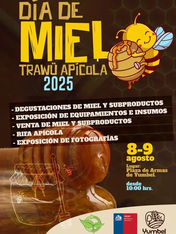 Día de Miel Trawü Apícola 2025 en Yumbel 1 Día de miel Trawü Apícola 2025 en Yumbel