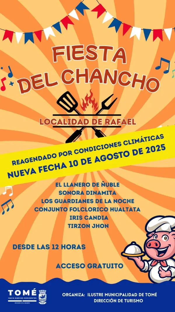 La Fiesta del Chancho en Tomé 2025 1 La Fiesta del Chancho en Tomé 2025