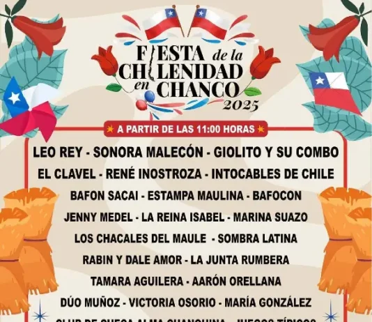 Fiesta de la Chilenidad en Chanco 2025