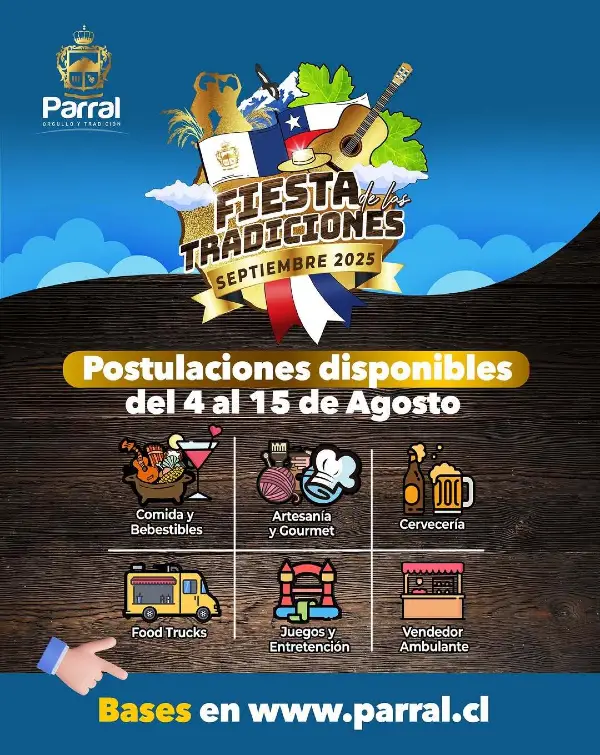 Fiesta de las Tradiciones 2025 en Parral: celebración de cultura y tradiciones chilenas 1 Fiesta de las Tradiciones 2025