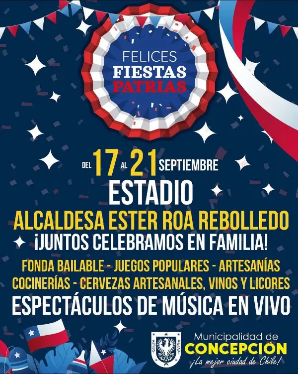 Fiestas Patrias en Concepción 2025