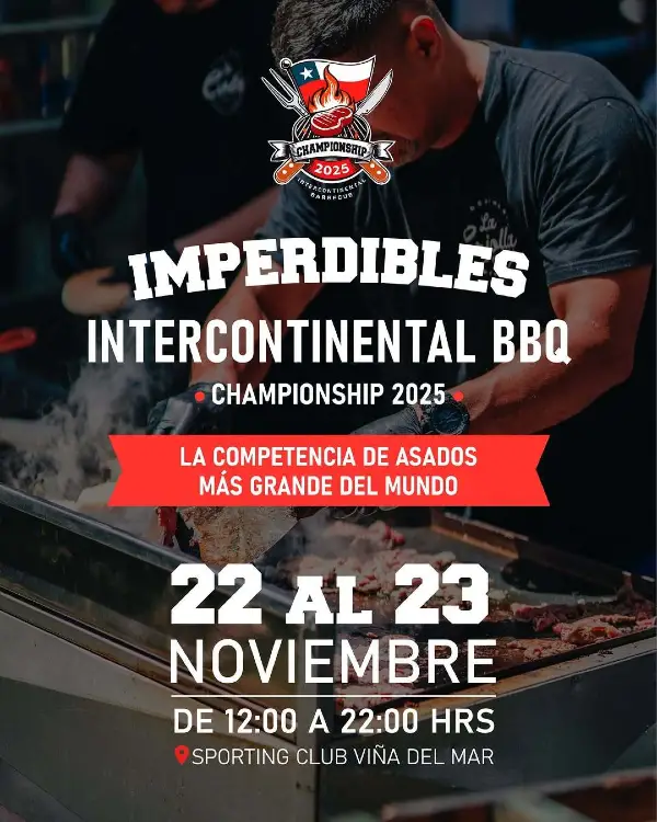 Intercontinental del Asado 2025 en Viña del Mar 1 Intercontinental del Asado 2025 en Viña del Mar