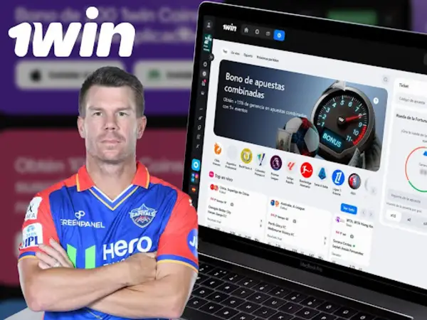 1win da la bienvenida a la estrella del críquet David Warner como embajador de la marca 1 cricket 1