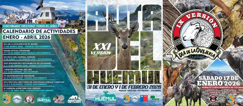 Actividades en Cochrane 2026