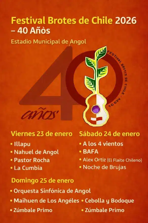 Festival Brotes de Chile 2026