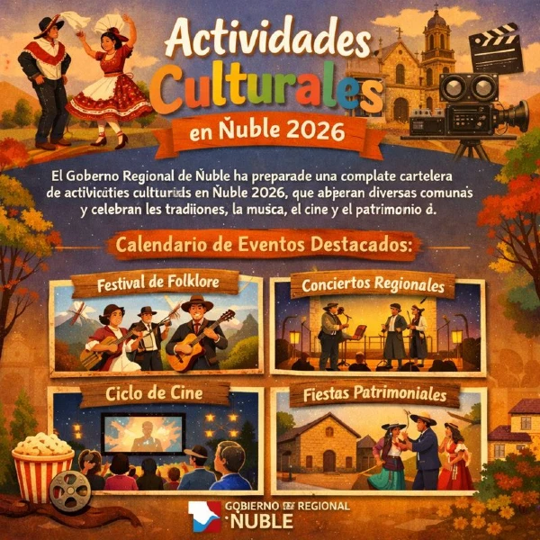 Actividades Culturales en Ñuble 2026