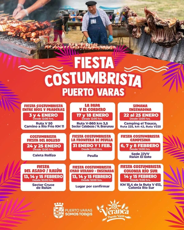 Fiestas Costumbristas Puerto Varas 2026