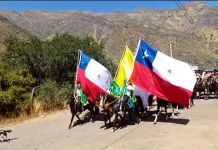 Romería a la Ermita del Rosario en Lo Barnechea