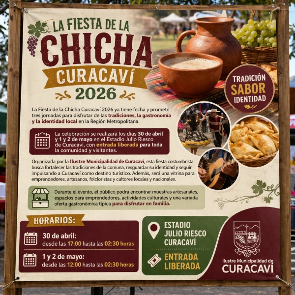 Fiesta de la Chicha Curacaví 2026 1 Fiesta de la Chicha Curacaví 2026