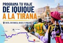 Programa tu viaje de Iquique A LA tirana