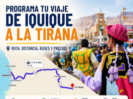 Programa tu viaje de Iquique A LA tirana