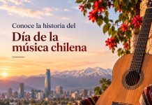 imagen alusiva al día de la música chilena
