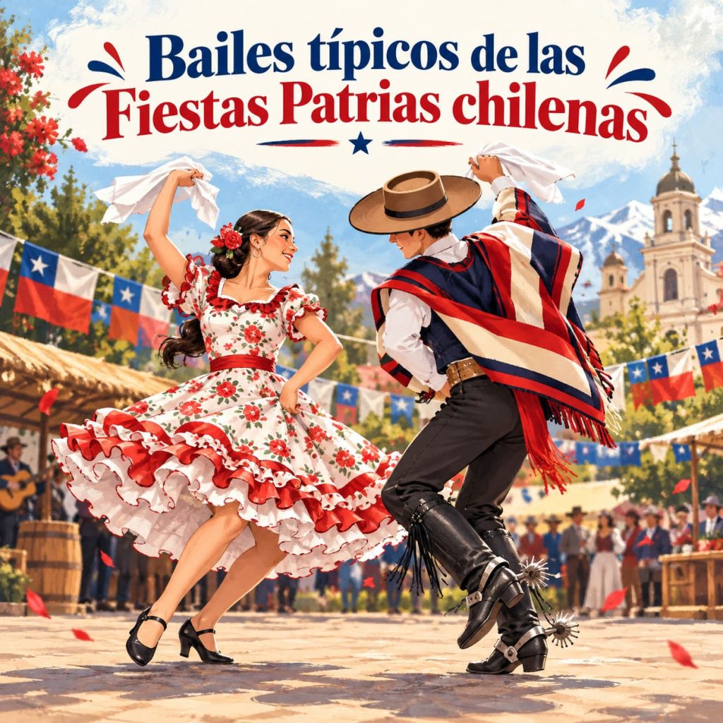 Bailes típicos de las Fiestas Patrias chilenas 1 Bailes típicos de las Fiestas Patrias